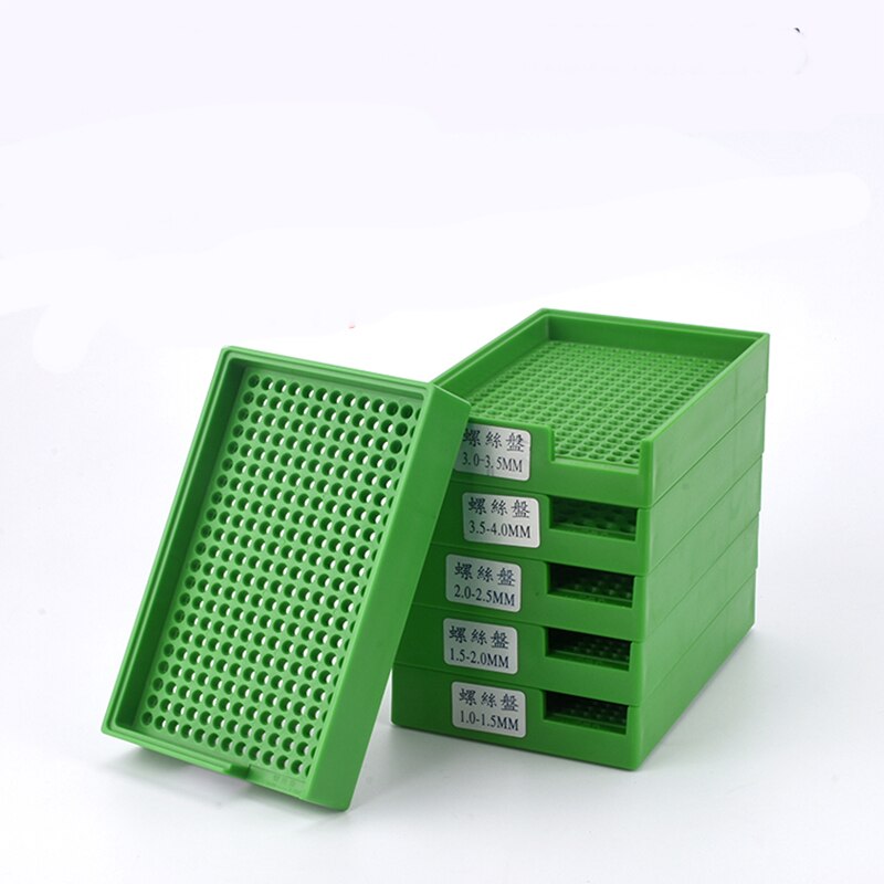 Anti-static Screw Tray Count Screw Tray Plastic Screw Tray M2 M3 M4 Screw Tray Electric Batch Screw Storage Disk