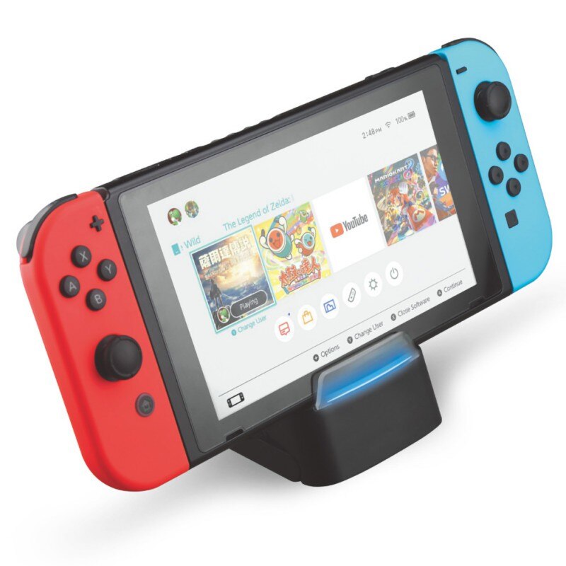 Portable TV Converter Dock For Nintendos Switch Console Bluetooth HDMI Video Converter 3 USB Connect Speaker Bluetooth Earphone