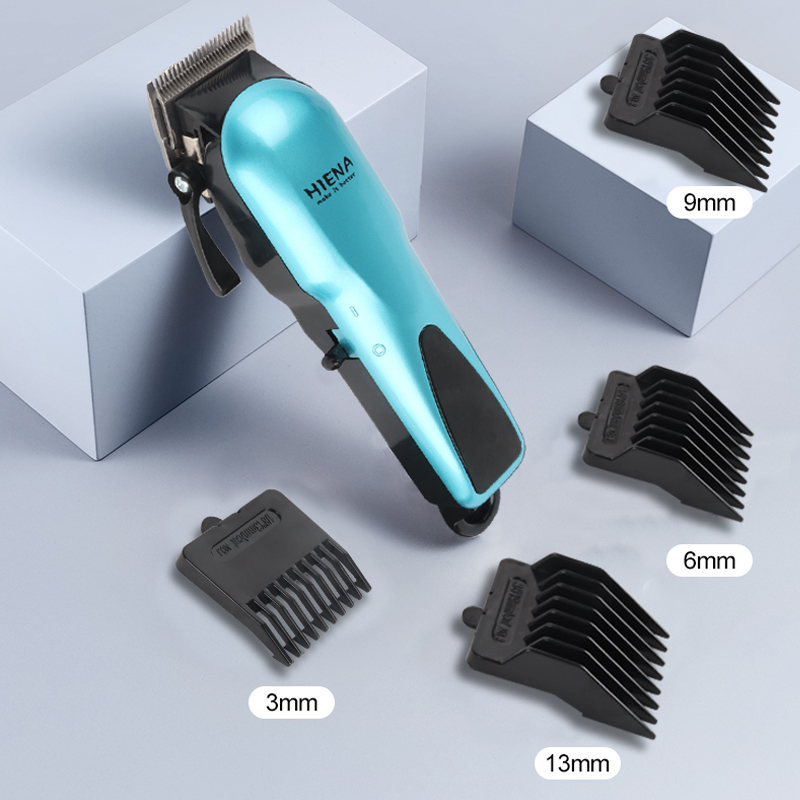 HIENA – tondeuse à cheveux professionnelle pour hommes, appareil électrique avec écran LCD
