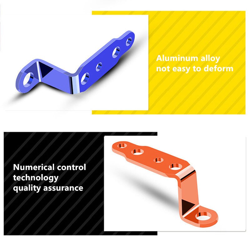 Support d'extension de rétroviseur multifonctionnel universel pour rétroviseur de moto