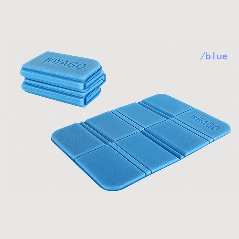 The XPE outdoor cushion folding foam portable picnic mat waterproof and moisture-proof mat: blue