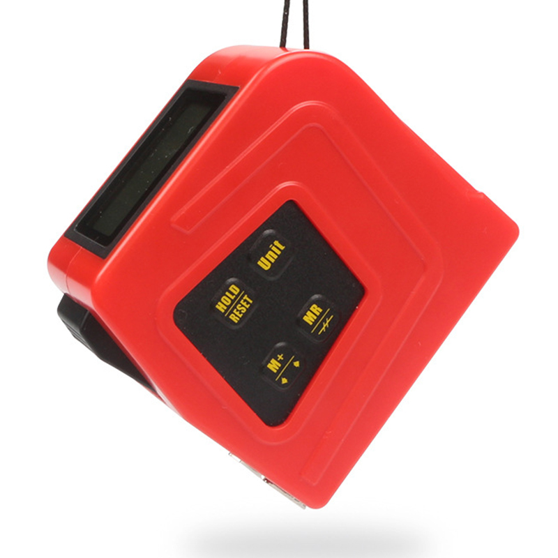 Cinta métrica Digital 2 en 1, herramienta de medición con pantalla LCD, distancia de 5m
