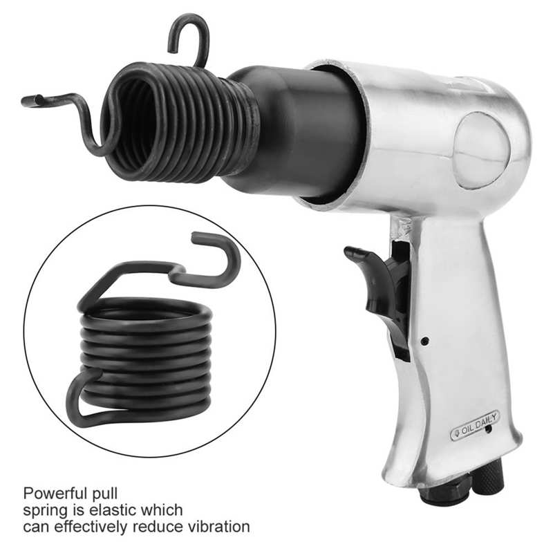 1/4&quot; 150mm Industrial Air Hammer Powerful Handle Straight Type Air Chisel Pneumatic Hammer Shovel Tool Pneumatic Tool