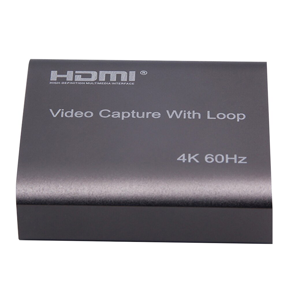 Online Onderwijs Dvd Aluminium Opname Grabber Hd 1080P USB3.0 Voor Conferencing Game Loop Out 4K 60Hz video Card