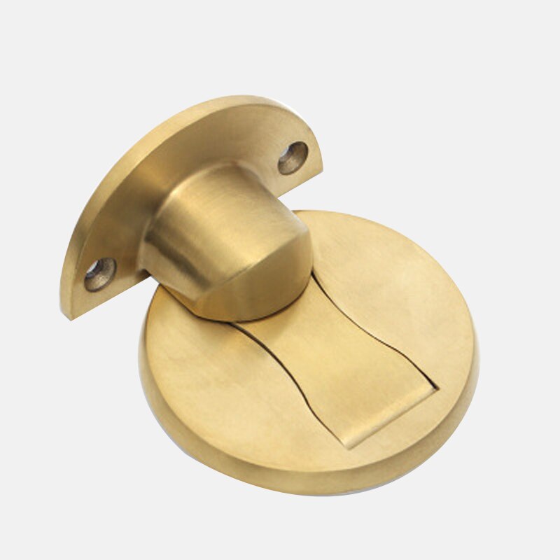 304 Stainless Steel Magnetic Door Stopper Door Stops Door Holders Hidden Catch Floor Nail-free Doorstop Furniture Hardware Door: 5