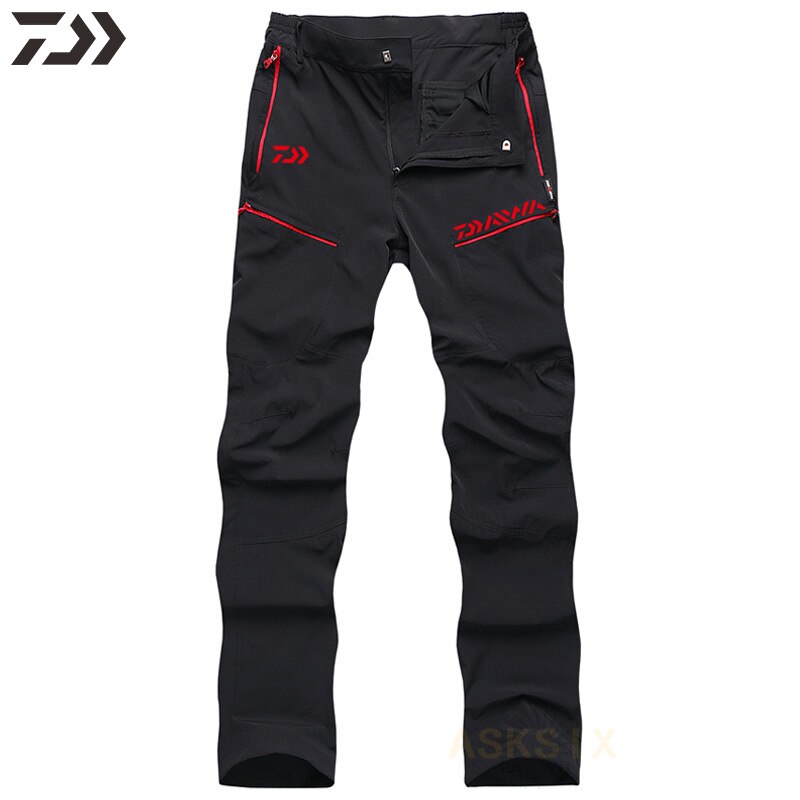 Daiwa Vissen Broek Waterdichte Outdoor Mannen Broek Ademend Snel Droog Daiwa Casual Broek Stretch Camping Vissen Kleding