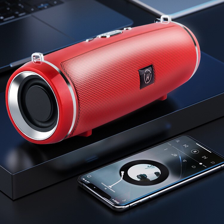 Speaker Box Bass Bluetooth Speaker Draadloze Draagbare Outdoor Waterdichte Bass Stereo Surround Sound