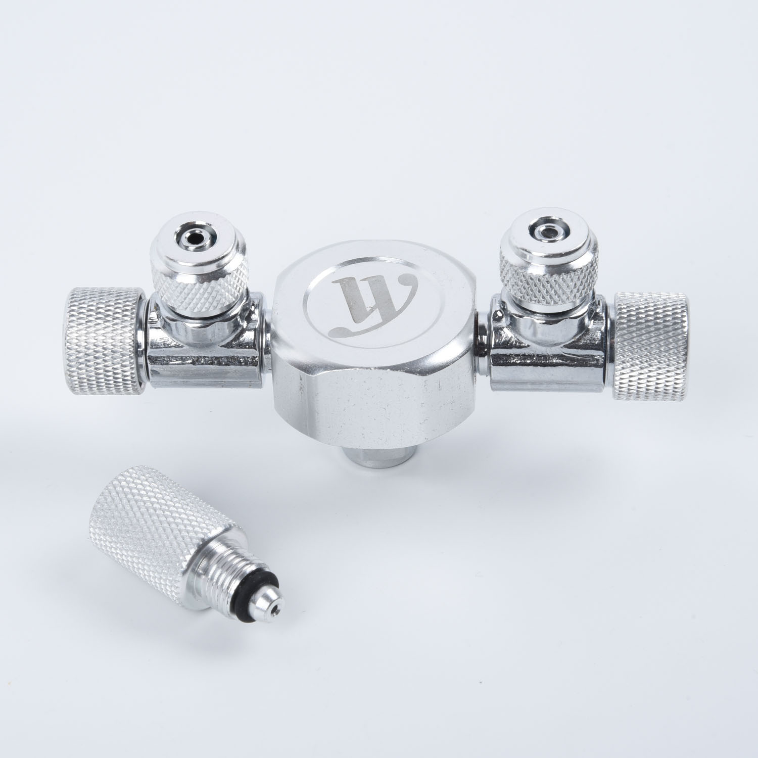 Distributor Aquarium Co2 Splitter Needle Valve Solenoid Regulator W02-02-06 Different Tanks CO2 To Aquariums For Air Line 4 / 6m