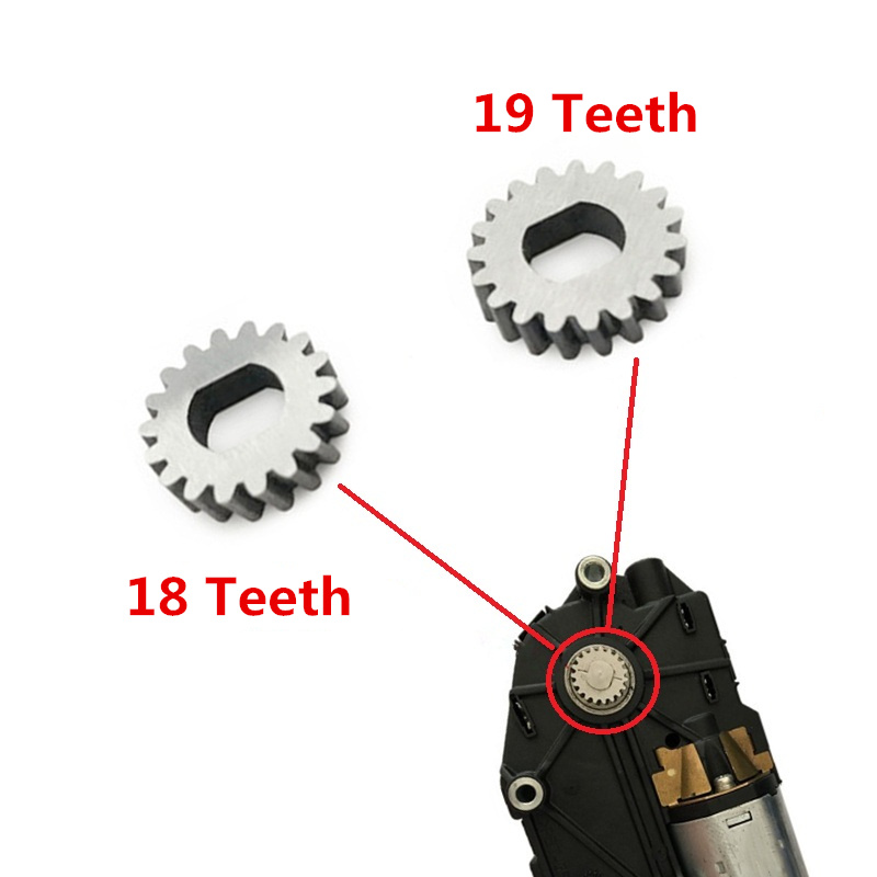 READXT – engrenage moteur de toit ouvrant de voiture, 18/19 dents, pour A3 A4 B8 B9 A6 C6 C7 Q3 Q5 Q7 Golf 4 6 MK6 Passat B6 B7 Tiguan Benz W202 W203 W204