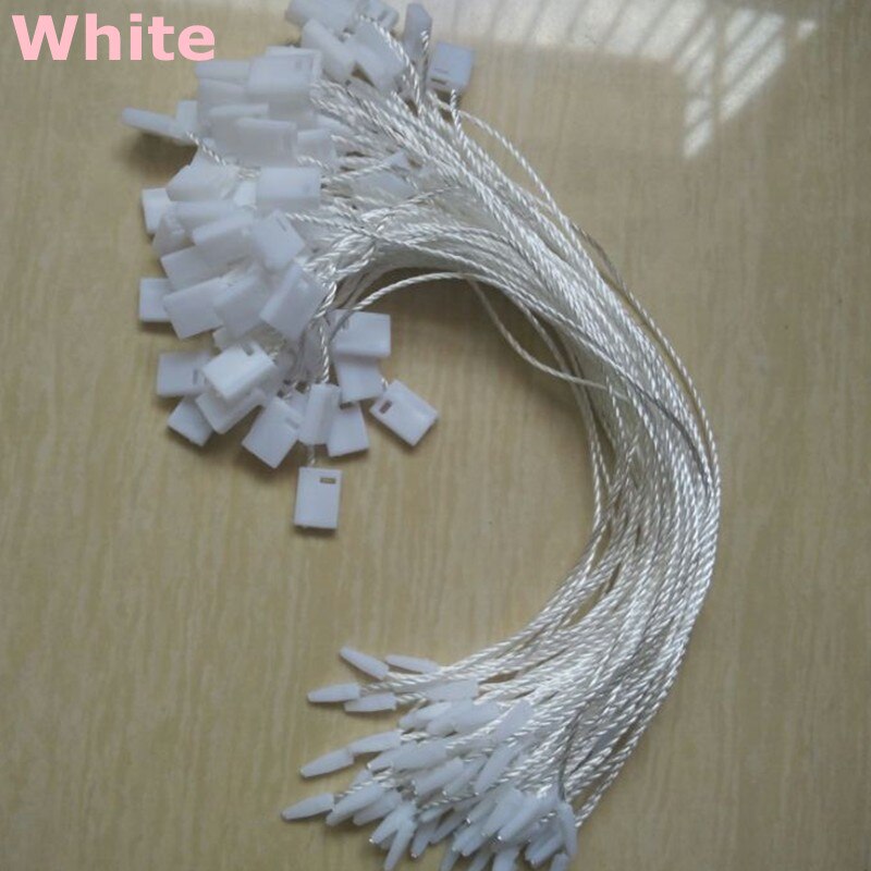 100pcs , 7 inches Pink/black/Grey ropes Tags seal ... – Grandado