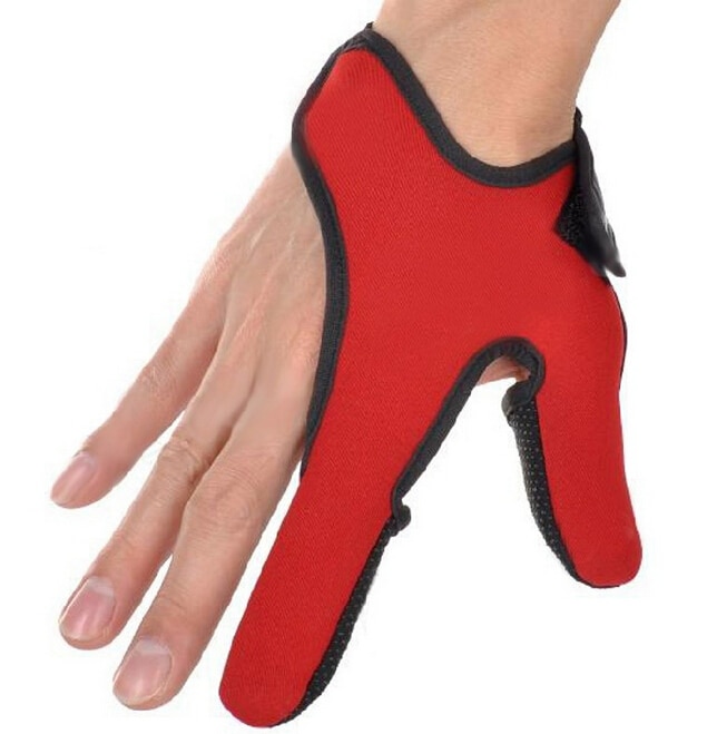 Guantes de pesca ajustables antideslizantes, superventas, elásticos, de fundición única, dos dedos, Protector de dedo ajustable para pesca