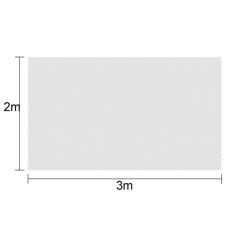 Paquet de 2 insectes de jardin Sn moustiquaire filet filet filet pour oiseaux 9.8Ft x 6.5 pi (blanc)