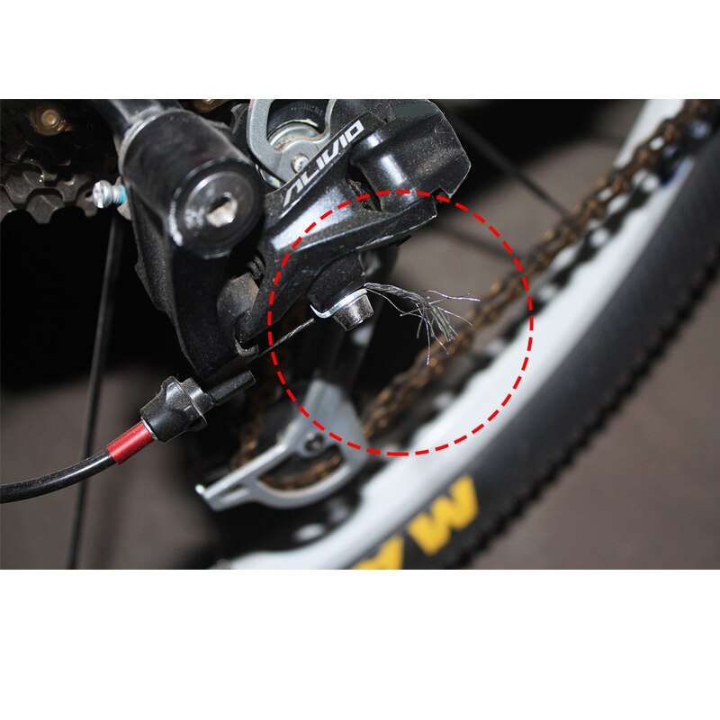 30 pçs alumínio freio de bicicleta deslocamento cabo tampa final ultraleve 7 cores desviador de freio da bicicleta linha capa cabos acessórios