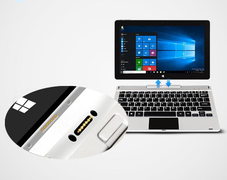 Magnetic Docking Interface Keyboard Detachable Keyboard Tablet Keyboard with Touch Control for Jumper EZpad 6 Pro/EZpad 6s Pro