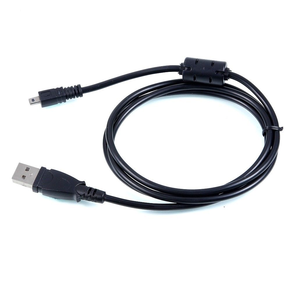USB DC Acculader + Data SYNC Kabel Cord Lead Voor Nikon Coolpix S3500 camera