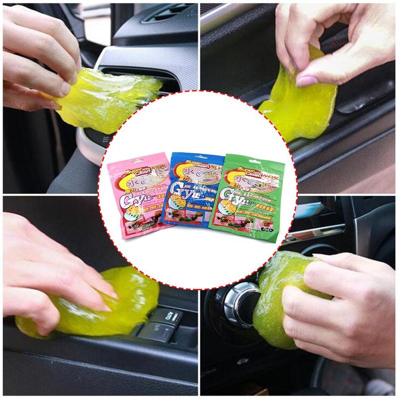 Auto reinigung weichen gummi praktisch Computer bildschirm schlamm staub Luft Auslauf entfernung tastatur reinigung D6V4