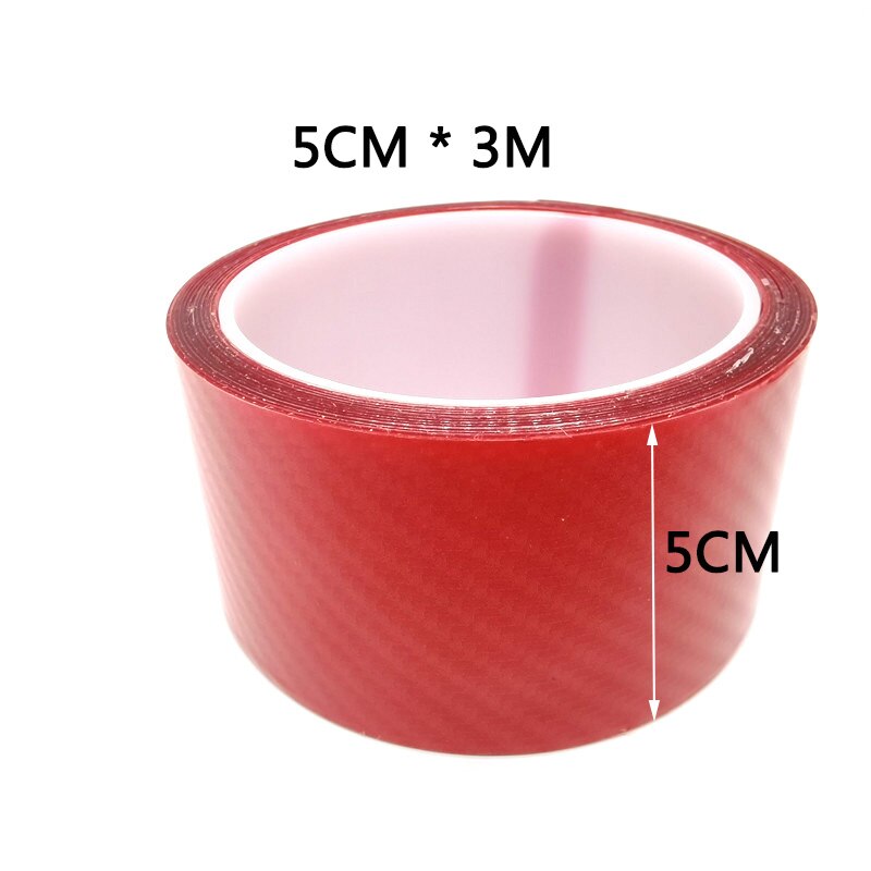 Fahrrad Aufkleber Rahmen Schutz Für MTB Rennrad Kette Schutz Aufkleber 3M 5M 10M rot Kohlenstoff textur 0,6mm Dicke