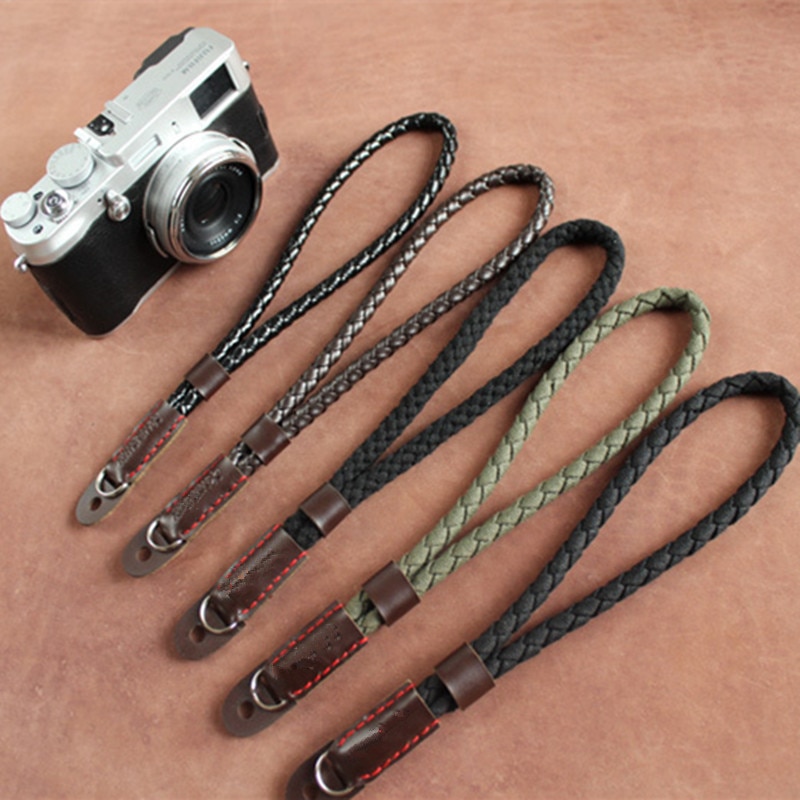 1Pc Camera Strap Wrist Strap Hand Nylon Touw Camera Pols Bandjes Wrist Band Lanyard Voor Leica Digitale slr Camera Leica