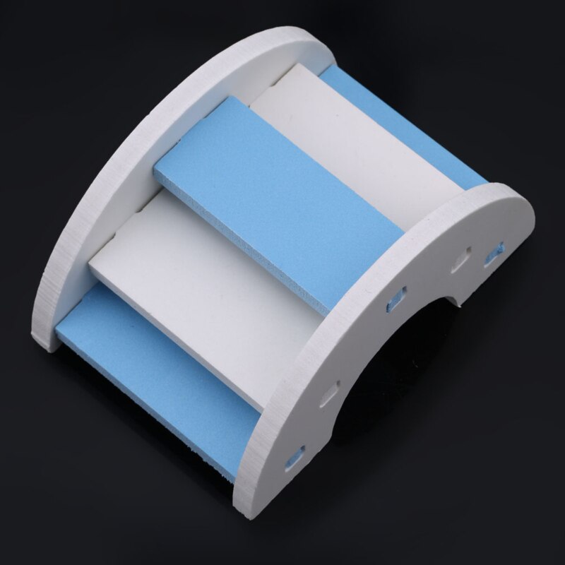 Hamster Ladder Rainbow Bridge Pet Toys Wooden Bridge Hanging Toys Small Animals Cage Accessories Hamster Seesaw Ladder Rainbow