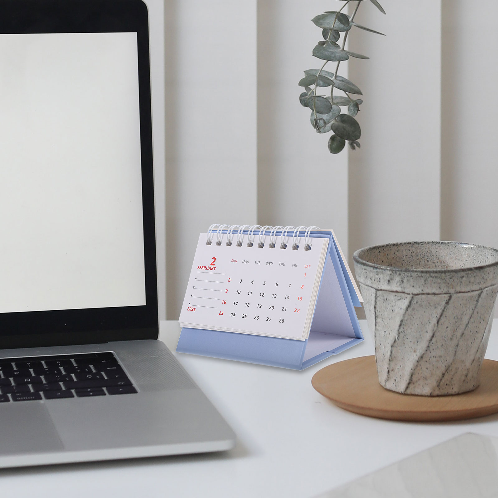 Desktop Calendar Simple Notepad Daily Use Standing Calendar Household Calendar Decorative Monthly Calendar Home Supply