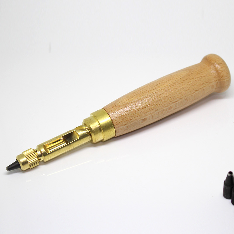 Cuir vis trou poinçon reliure trousse à outils ensemble livre artisanat perceuse ceintures trou Maker 1.5-4mm couture maroquinerie papier outils