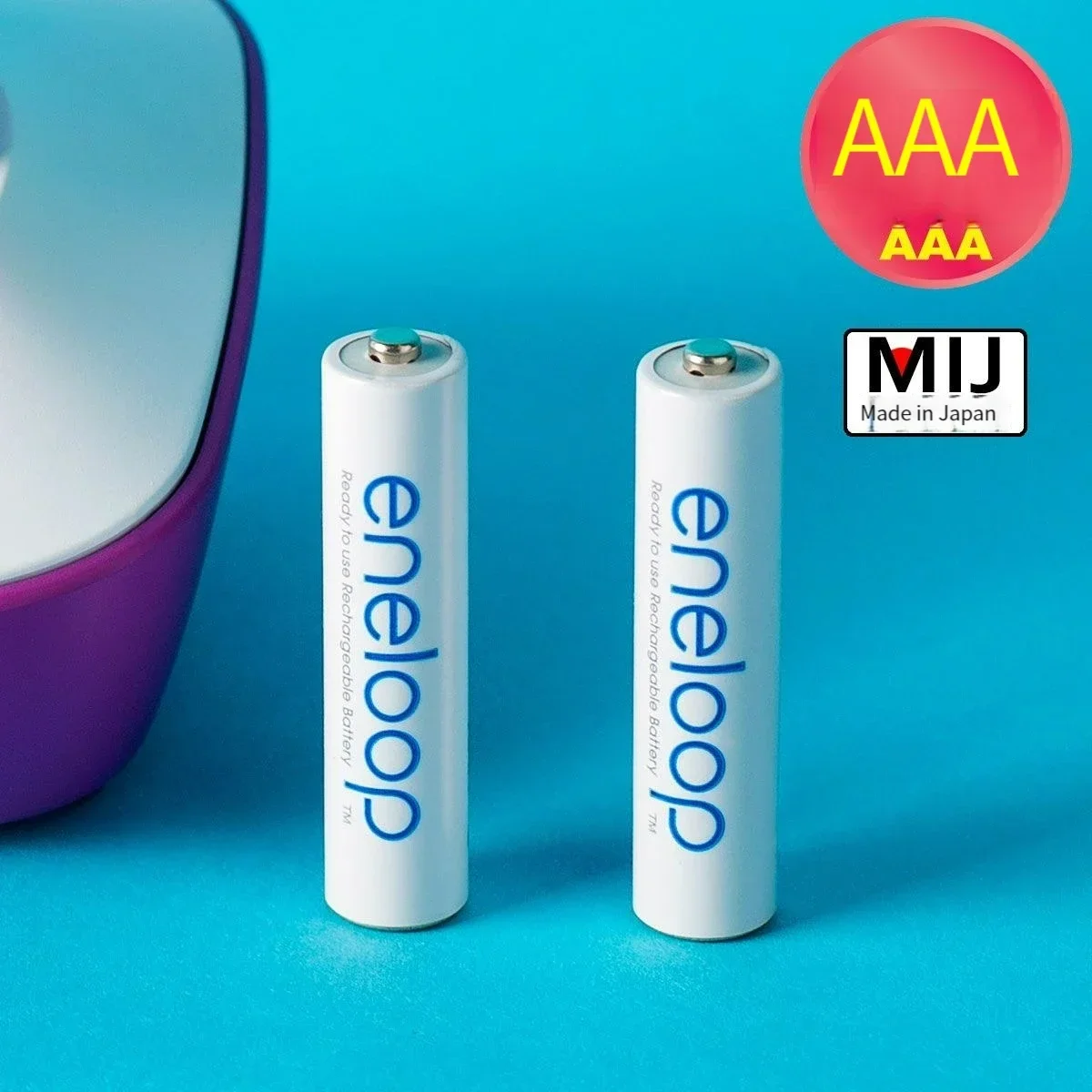Nowe akumulatory Panasonic Eneloop 800mAh AAA 1.2V NI-MH do zabawek elektrycznych Latarka Aparat fotograficzny Wstępnie naładowany akumulator