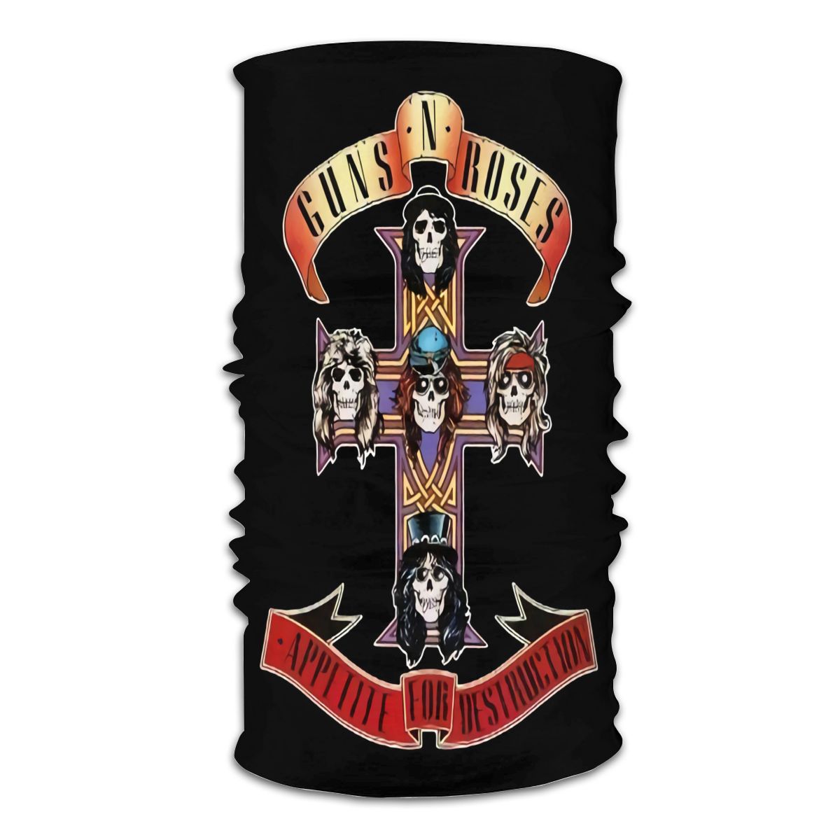Guns N'Roses-Pañuelo para mujer, Bandana, el anzuelo para la destrucción de las pistolas