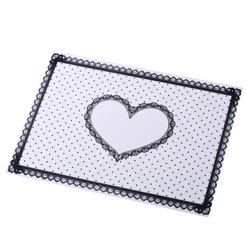 4 Colors Nail Art Table Mat Nail Mat Pad Cute Point Lace Silicone Foldable Washable Manicure Nail Tools Salon Equipment