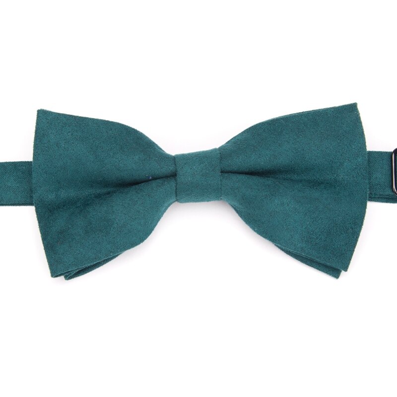 Mænd butterfly slik solid bryllup slips herre fester kjole bowtie dreng kraver forretning tilbehør gravatas para homens: Grøn