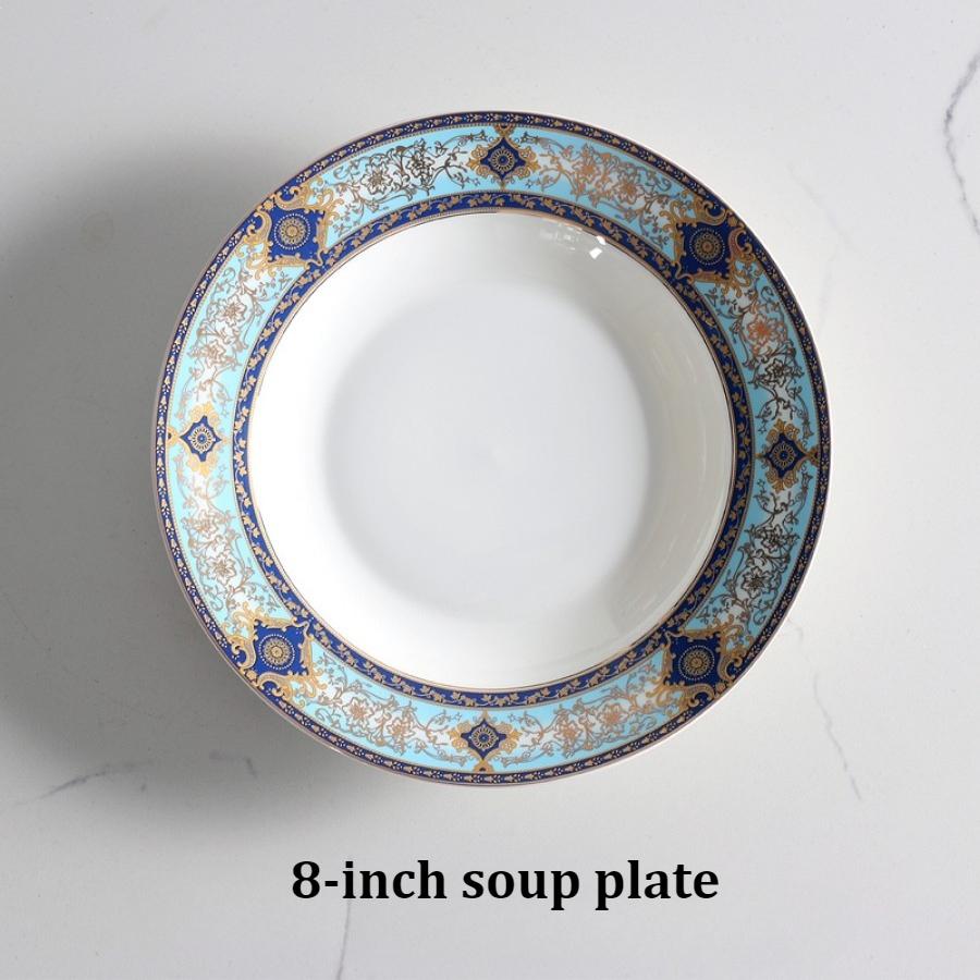 impostato di tazze da caffè e piattini per tazze da caffè in porcellana di lusso in stile britannico Piatto in ceramica barocca impostato di tazze da tè pomeridiano retrò Miglior regalo: verde