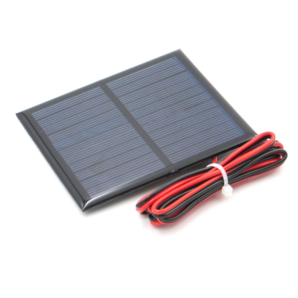 Solar Panel Extending Rod 5.5 V 160mA 0.88W extend wire Solar Panel Polycrys... – Grandado
