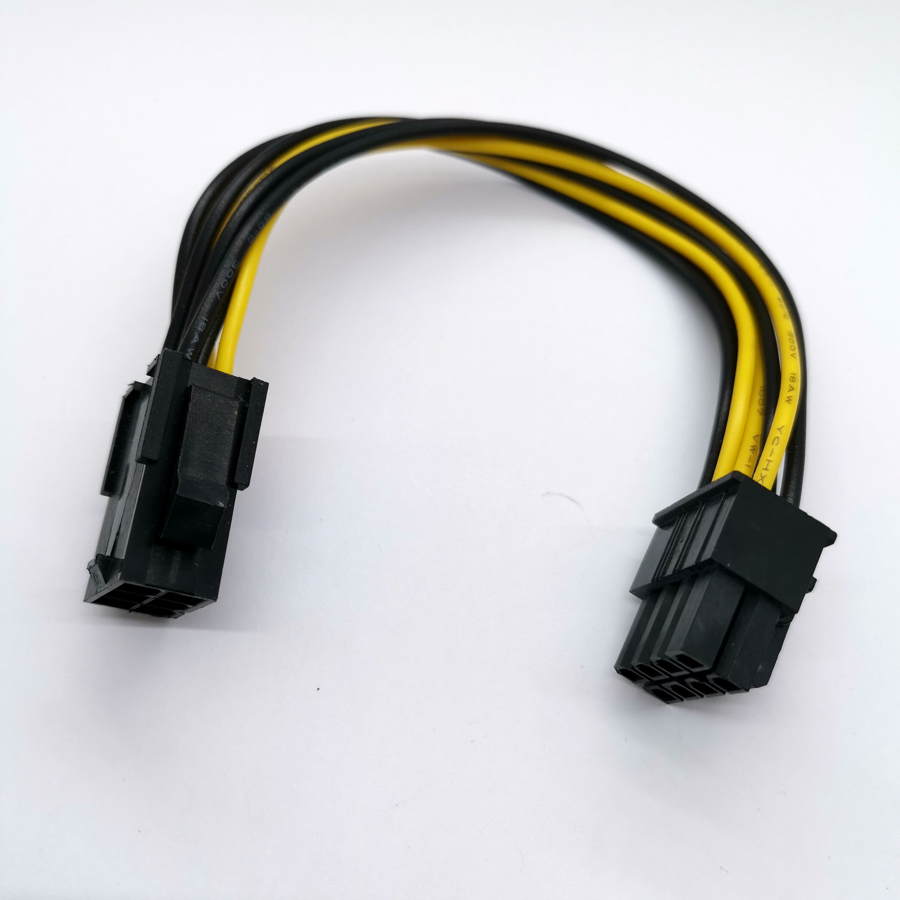 1Pcs 18AWG Pci Express 6 Pin Naar 8 Pin Power Adapter Kabel 6 P 8 P Pcie Kabel