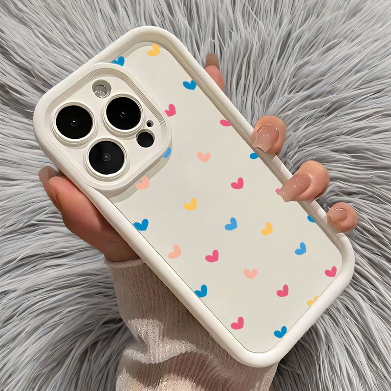 Funda de teléfono para OPPO Reno 13 F 13FS 5G /Reno13 F FS 4G, funda protectora de silicona suave con forma de corazón de amor y estrellas a la