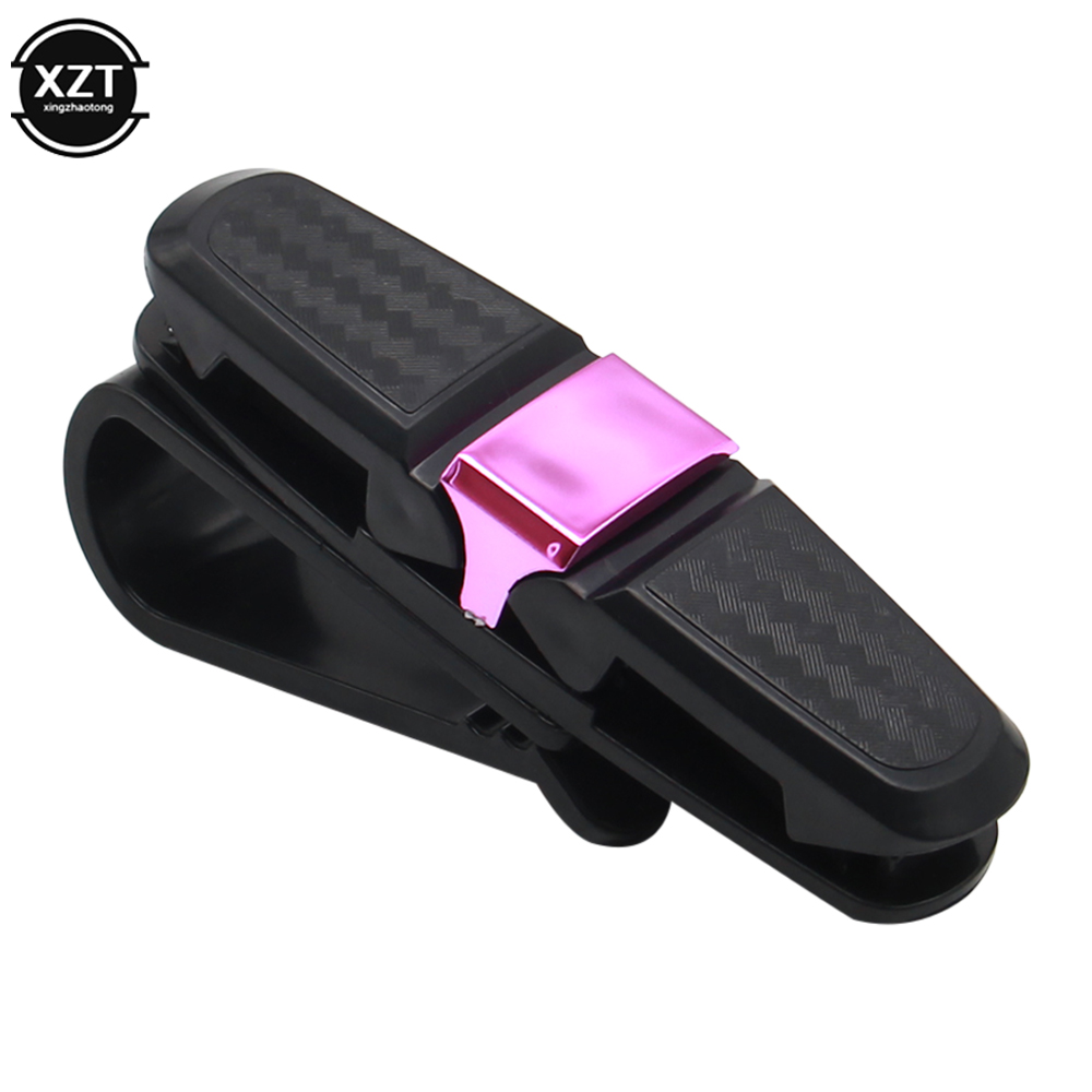 Auto Brillenetui Auto Sonnenblende Brillenhalter Sonnenbrille Clip Karte Tickethalter Stiftetui Clip Kasten Universal- Zubehör: Grün