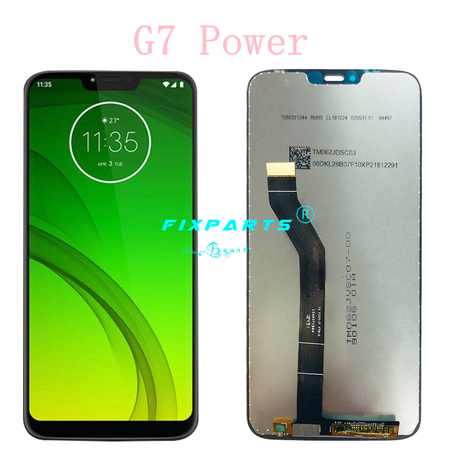 Original Für moto rola moto G7 XT1962 LCD G7 Spielen Anzeige berühren Bildschirm Sensor Tafel Digiziter Montage Neue Für moto g7 Energie LCD