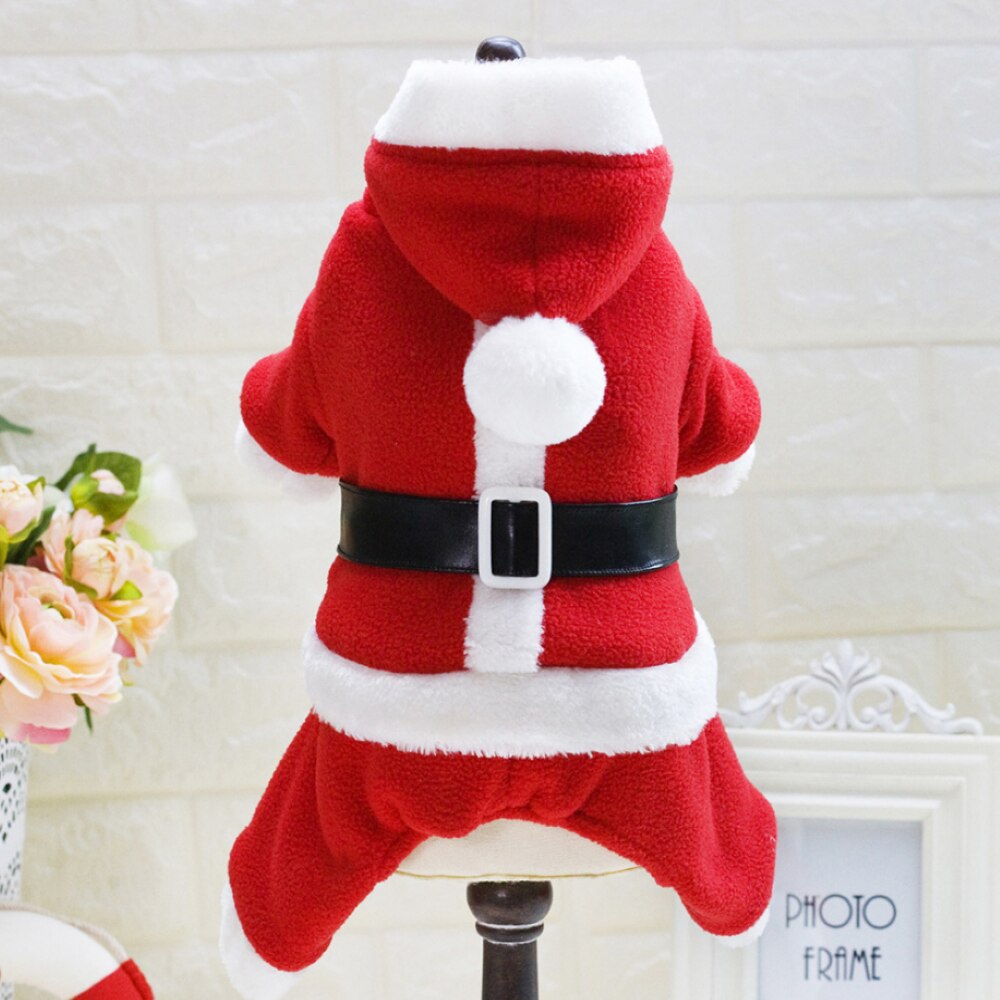 Kerstkleding voor huisdieren, honden, katten, puppy's, hoodies, jassen, wintertrui, hondenoutfits, jassen, kleding voor huisdieren met vier poten, kerstmanpak