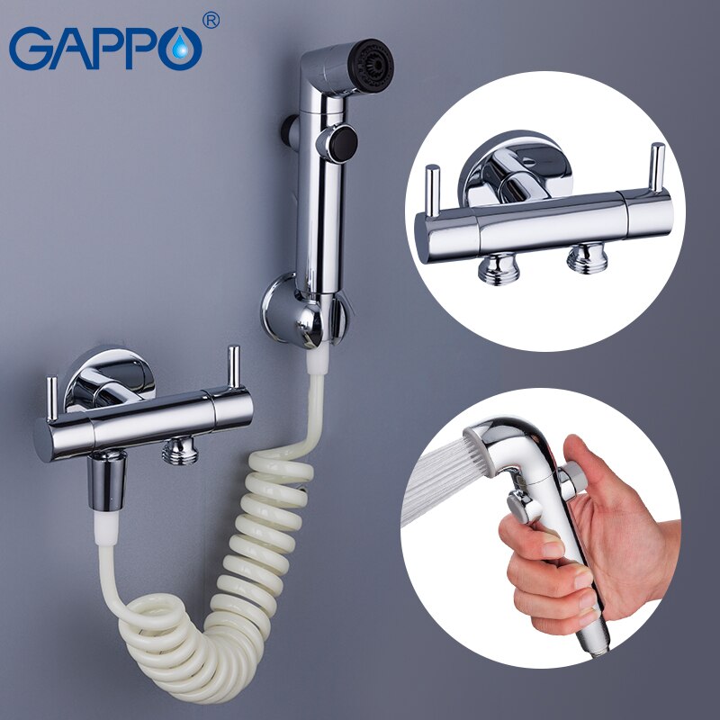 GAPPO Bidets handheld dusche Bidet Spritzgerät Muslim dusche wc wasserhahn Bidet wasserhahn Zauberstab halterung waschen wasserhahn mischer