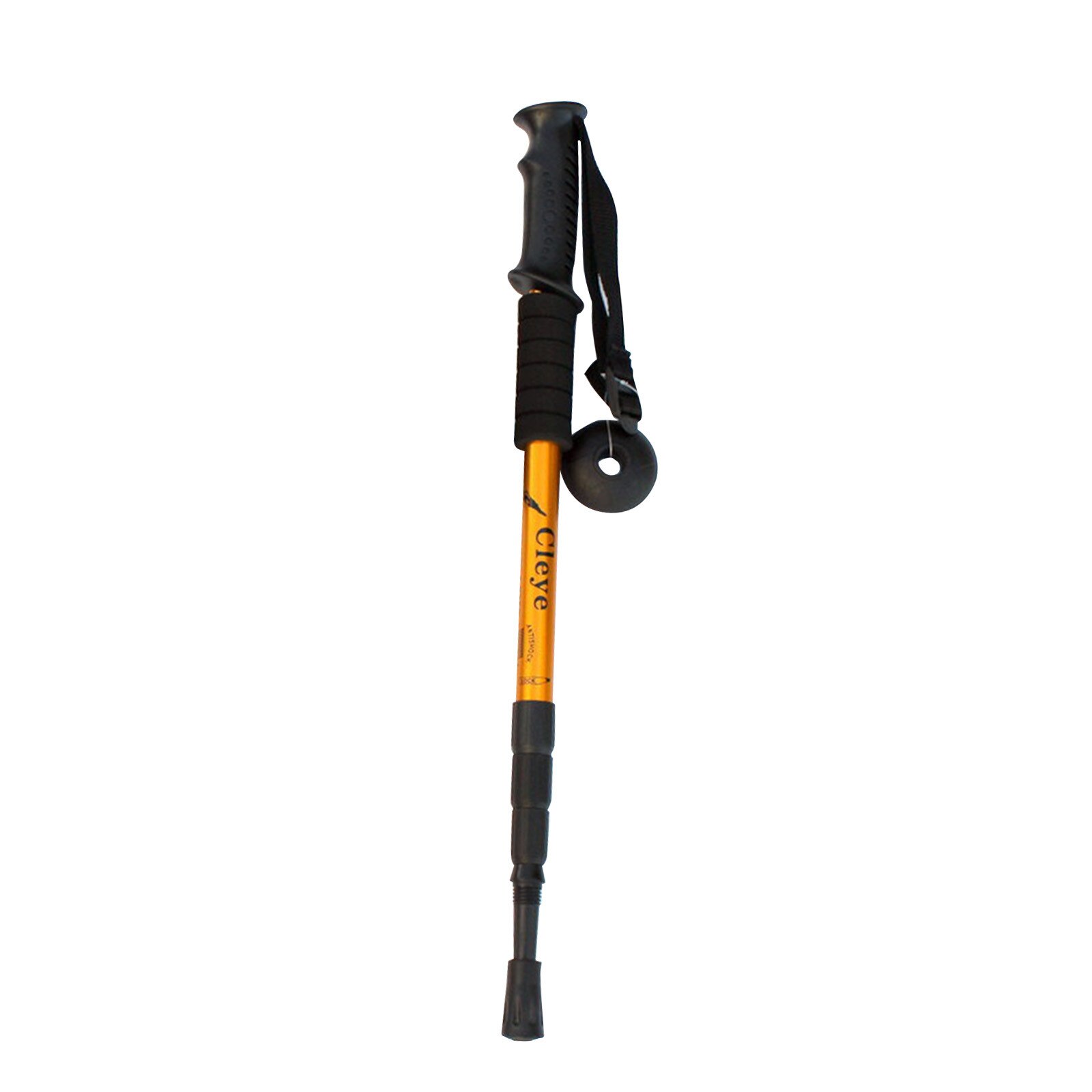 Trekking al aire libre escalada caminar palo Shock senderismo Trail polos palo ajustable bastones 4-Las secciones de senderismo, caminata Accesorios: F