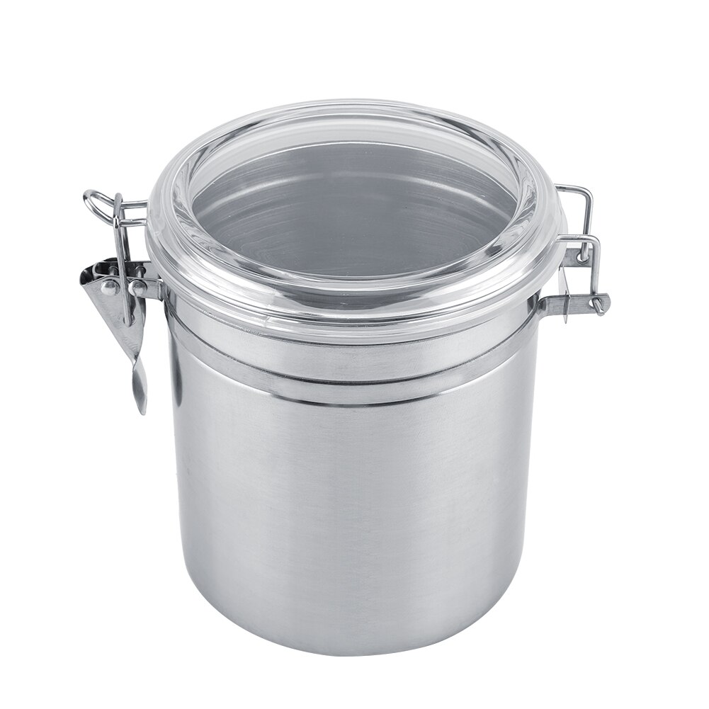 Stainless Steel Coffee Container Storage Canister Vacuum Sealed Storage Jar for Sugar Tea Kitchen Storage Box Vacuum Containers