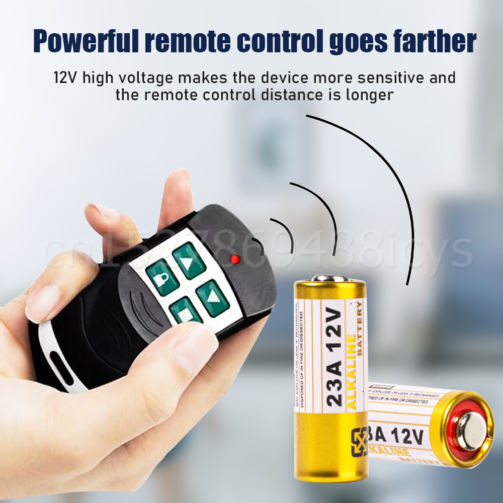 Batería alcalina para timbre, pila seca con Control remoto, 100 piezas, 12V, A23, 23A, 23GA, A23S, E23A, EL12, MN21, MS21, V23GA, L1028, GP23A, LRV08