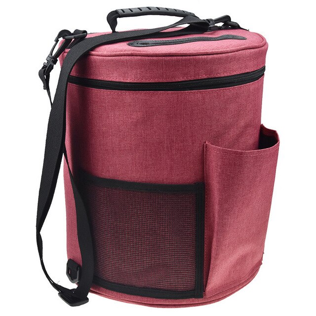 Sac de rangement de 17 Styles | Sac à tricoter, Crochet ménager, Crochet de laine, organisateur de laine de fil, Kit de couture, sac fourre-tout de tricot de fils avec sangle: Style 8