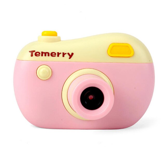 Temerry Toy V01 8MP 2,0 pulgadas HD pantalla niños Mini cámara Digital videocámara cámaras Temerry Toy con juegos de juegos: Rosa