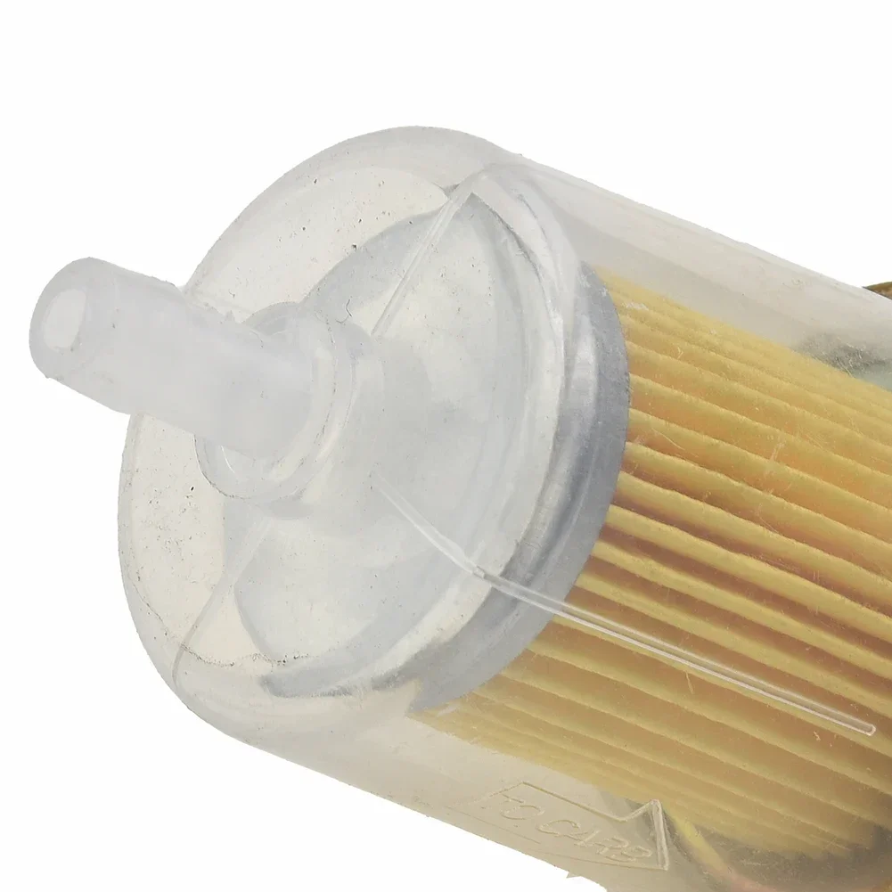Fuel Filter Thick And Strong Plastic Filters For Garden Tools Scooters Motorcycles & Cars Compatible With Petrol & Diesel