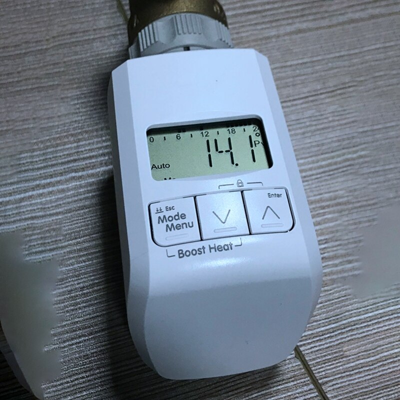 A8 Programmable Thermostat Timer Valve Actuator Temperature Controller Intelligent Temperature Control Regulator