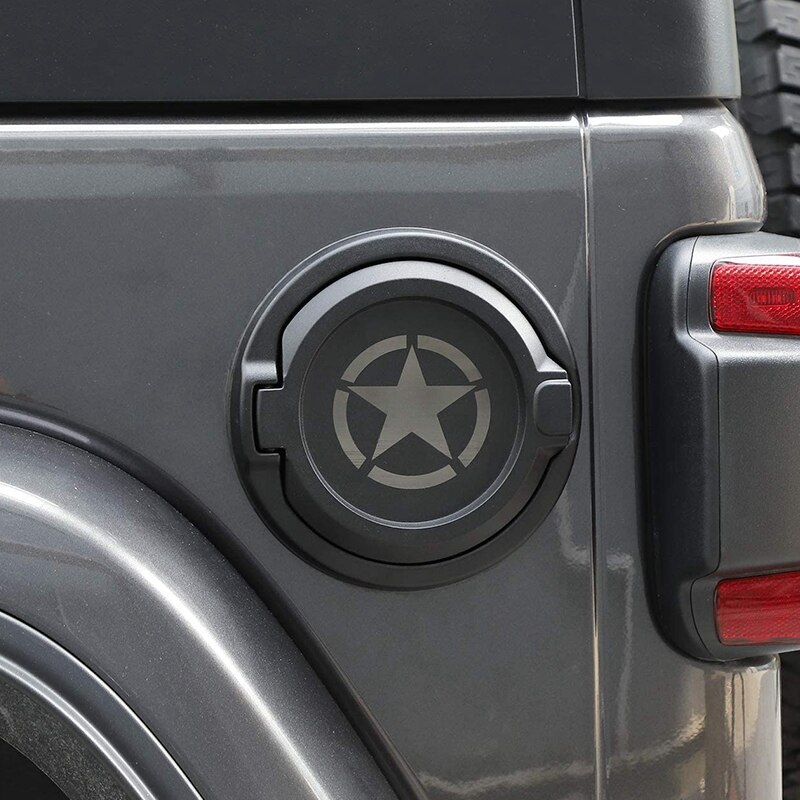 Brandstoftank Deur Locking Gas Tank Cap Voor Jeep Wrangler Jl Jlu Unlimited Rubicon Sahara 4-Deuren 2-deuren