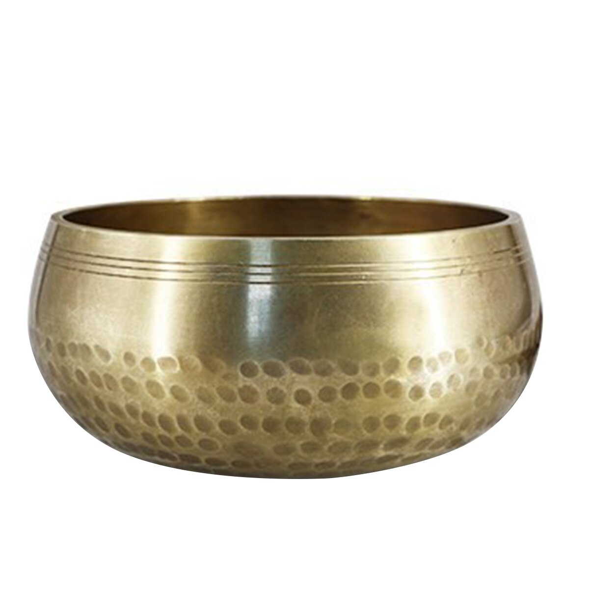 Tibetan Singing Bowl Set Brass Singing Bowl Wooden Mallet for Meditation Yoga Chakra Healing Relaxation Mindfulness