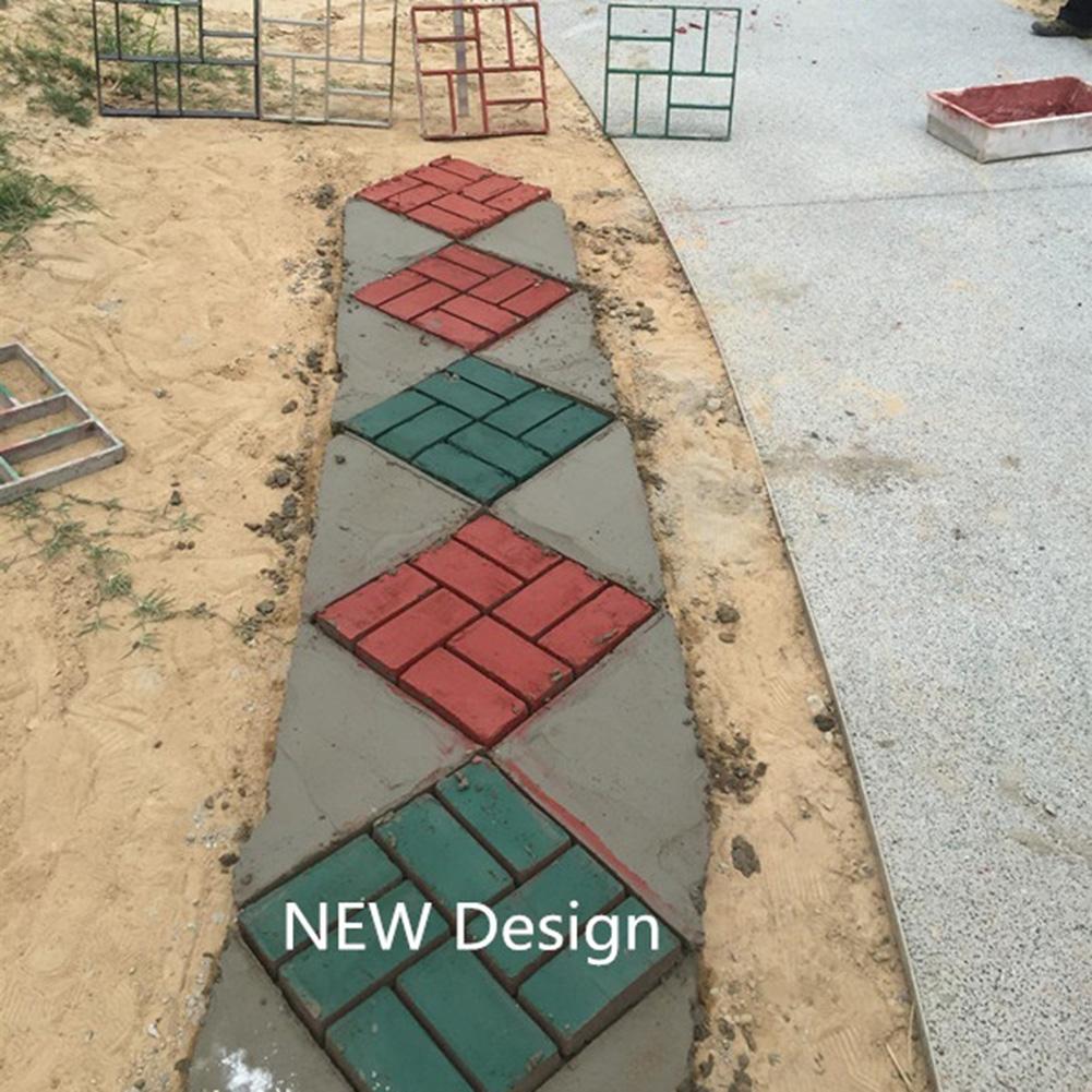 Garden Path Maker Mold Plastic DIY Manually Paving Cement Brick Stone Road Concrete Mould Cemento Garden Path Maker Mold