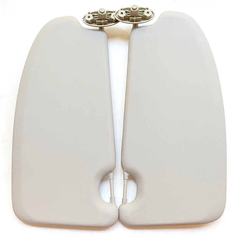 For Ford Focus 05-11 Car Interior Front Sunvisor Sun Visor Sunshade Antidazzle Sun Shade Sunshield With Mirror Assy: Gray left and right