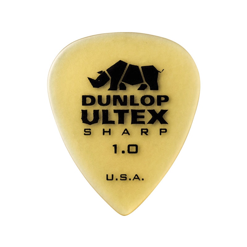 Dunlop Ultex Sharp Guitar Pick Plectrum Mediator 0.73mm-2.0mm Bass Mediator Acoustic Electric Classic Guitar Parts Guitar Picks: 1.0mm