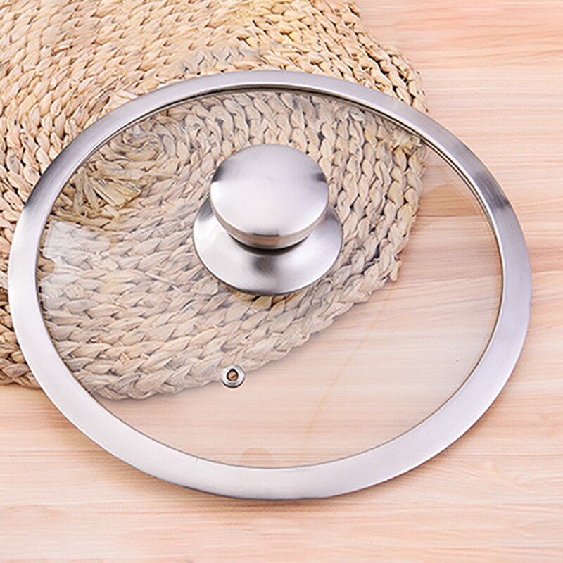 Stainless Steel 2-Piece Stock Pot with Tempered Glass Lid and Double Handles - Easy to Clean and Dishwasher Safe